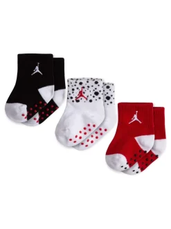 Jordan Grippy White Socks 3 Pack