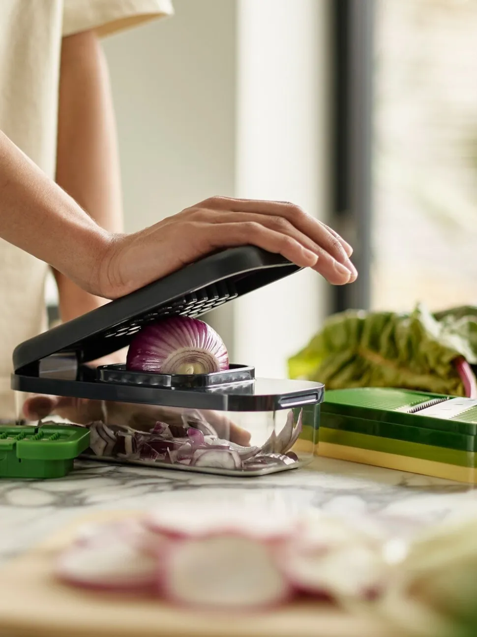 Joseph Joseph - Compacte 4-delige set voor diverse voorbereiding