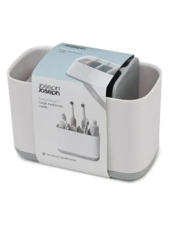 Joseph® Joseph - Grote EasyStore tandenborstelhouder in wit en grijs