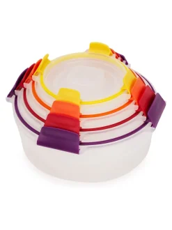 Joseph Joseph 4 Piece Multisize Nest Lock Round Containers Set