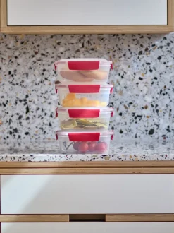 Joseph Joseph 4 Piece Nest Lock Rectangle Container Set 1.1L