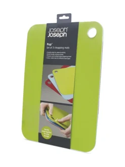 Joseph Joseph - Set van 3 snijplanken in felle kleur