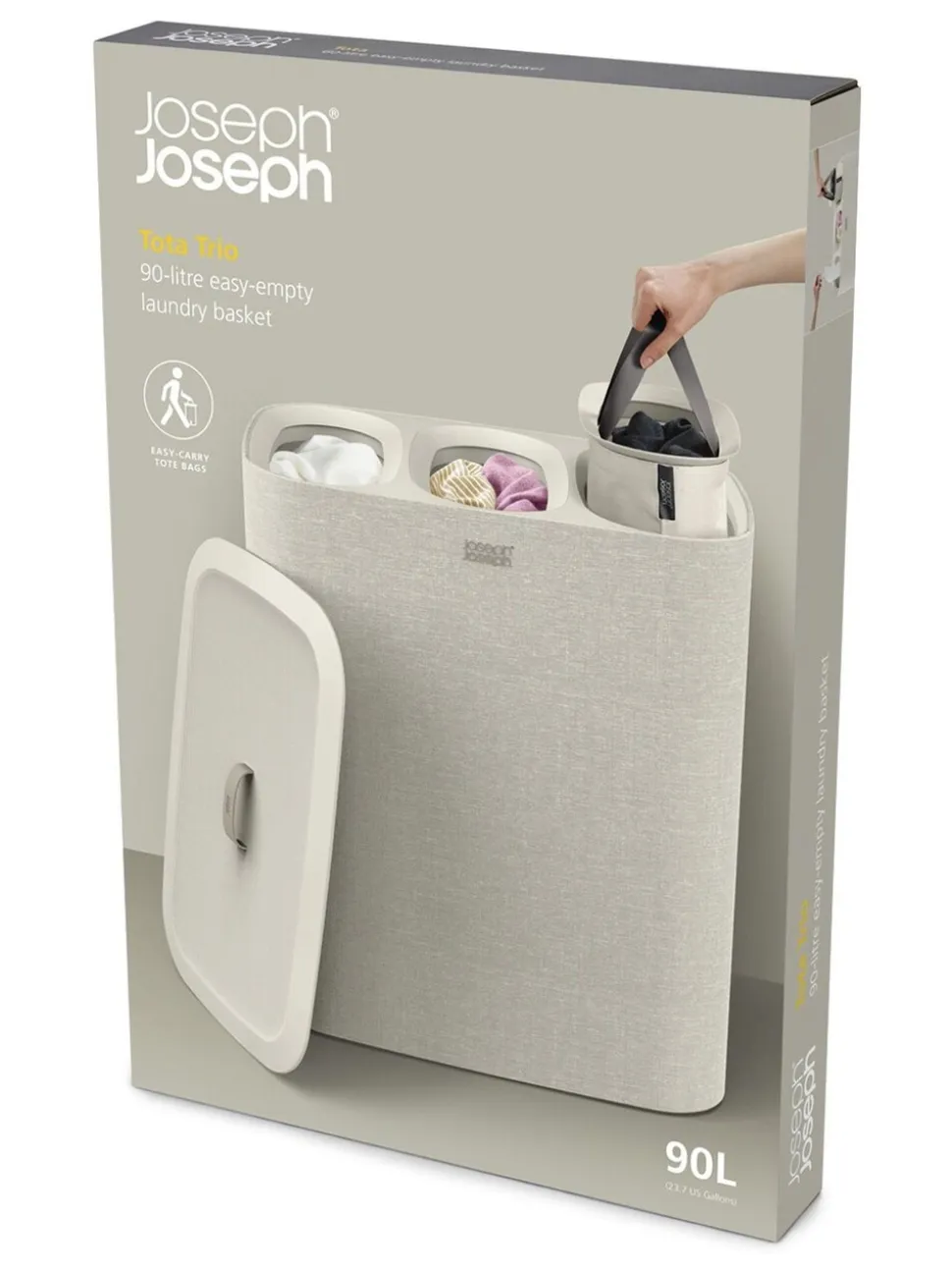 Joseph Joseph - Tota trio - Wasscheidingsmand van 90 L