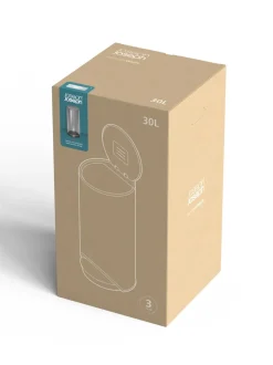 Joseph Joseph Arc 30-Litre Slimline Pedal Bin with Liner Pocket