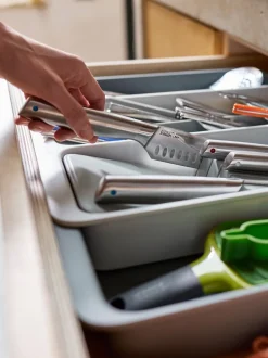 Joseph Joseph Drawer Store Expanding Tiered Cutlery Tray With Knife Organiser
