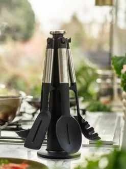 Joseph Joseph Elevate siliconen en stalen carrousel set van 5 stuks