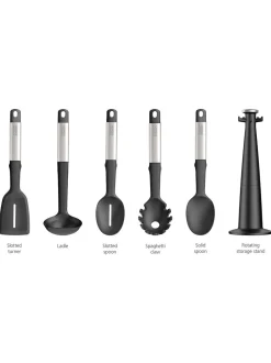 Joseph Joseph Elevate siliconen en stalen carrousel set van 5 stuks