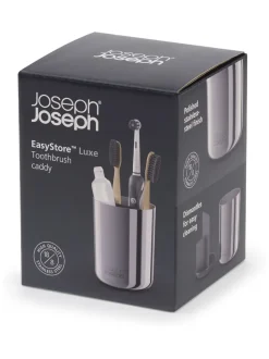 Joseph Joseph luxe EasyStore tandenborstelhouder van roestvrij staal
