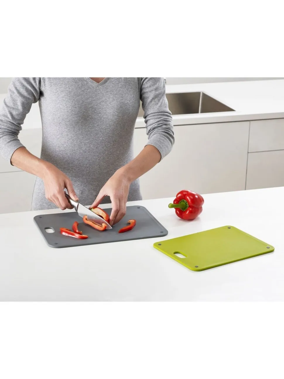 Joseph Joseph set van 2 Doorstore snijplanken
