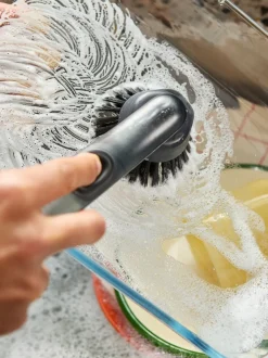 Joseph Joseph Sinktech Soap-Disp Dish Brush With Stand