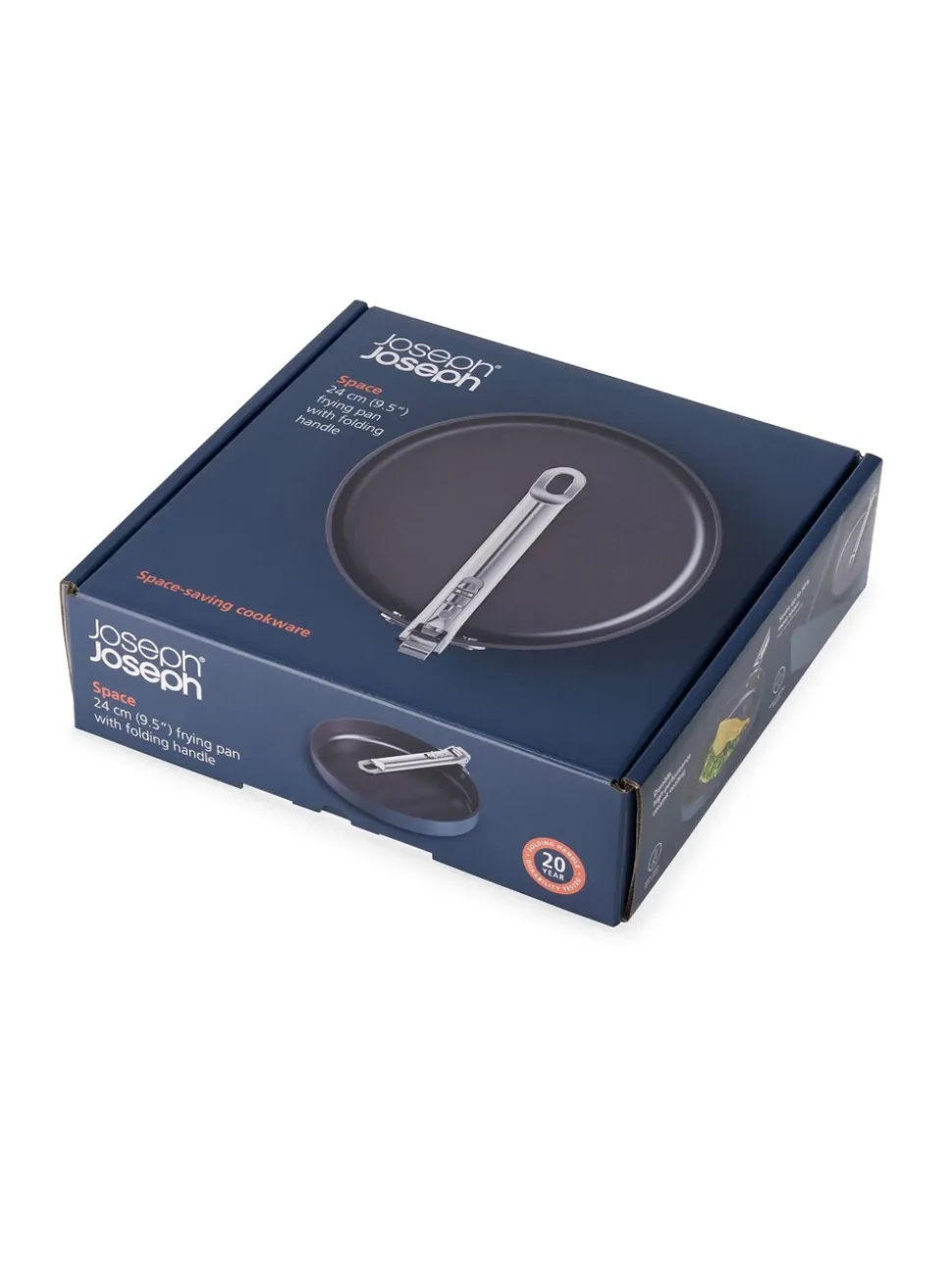 Joseph Joseph Space Folding Handle Ceramic Nonstick 24cm Frying Pan
