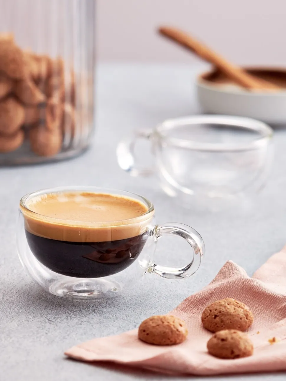 Judge Duo Form dubbelwandige espressoglazenset