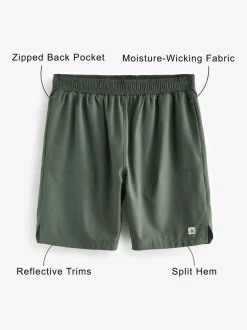 Kakigroen - 7 inch - Active sportschoolshort