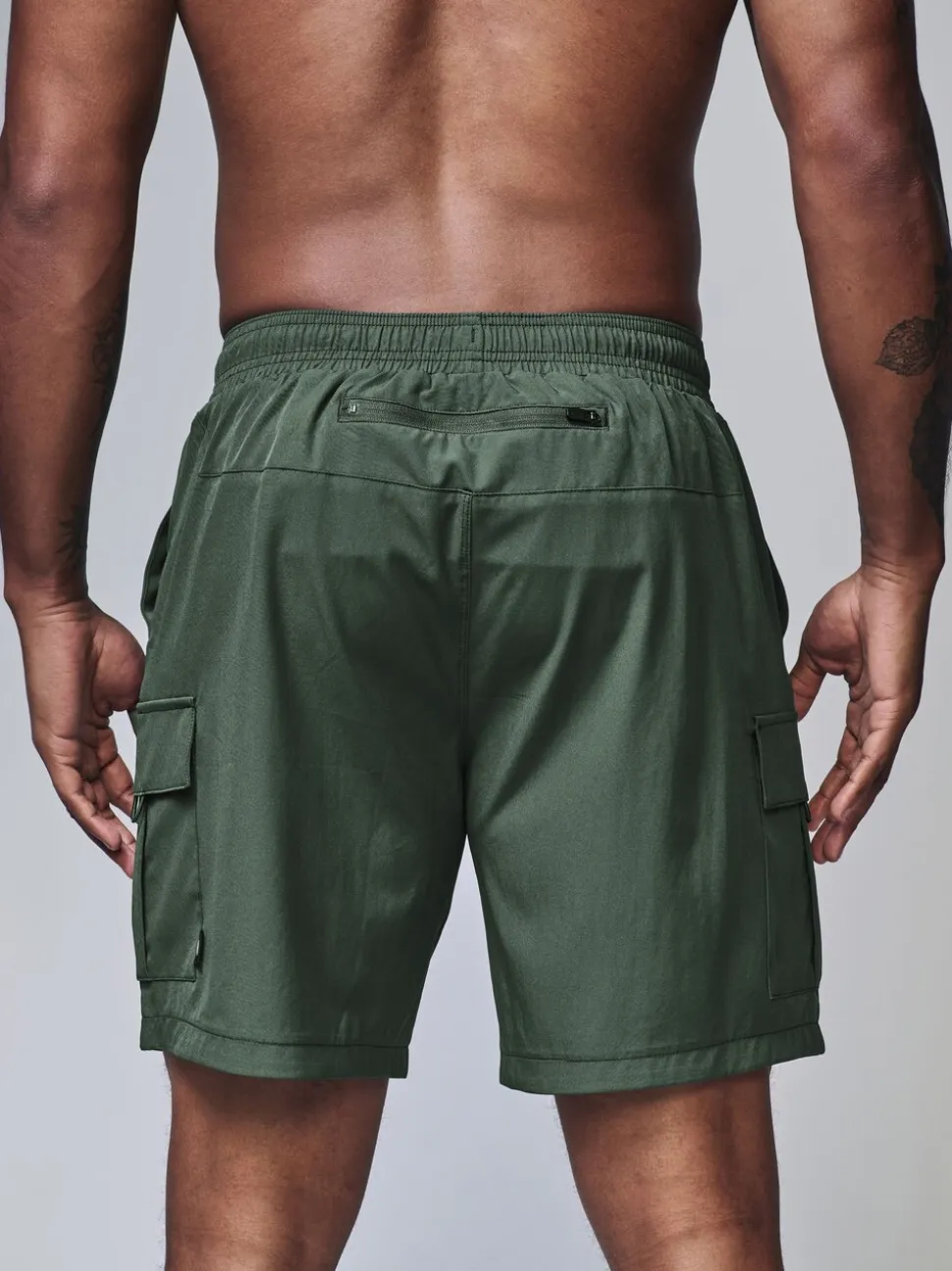 Kakigroen - Active cargo gym trainingshorts