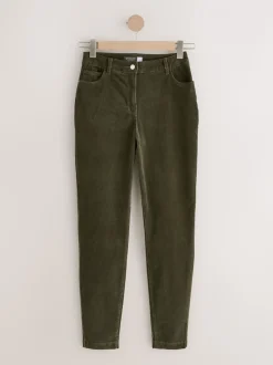 Kakigroen - Cord Skinny Hourglass Trousers