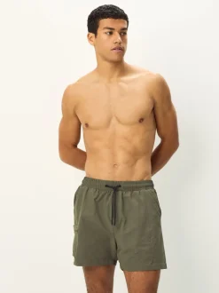 Kaki/groen - Fashion cargo zwemshorts