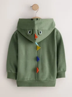 Kakigroen - Hoodie met ritssluiting (3 mnd-7 jr)