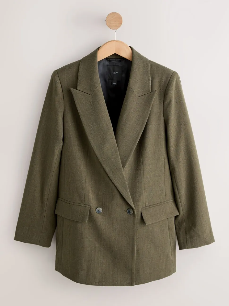 Kakigroen - Relaxed Crosshatch Blazer