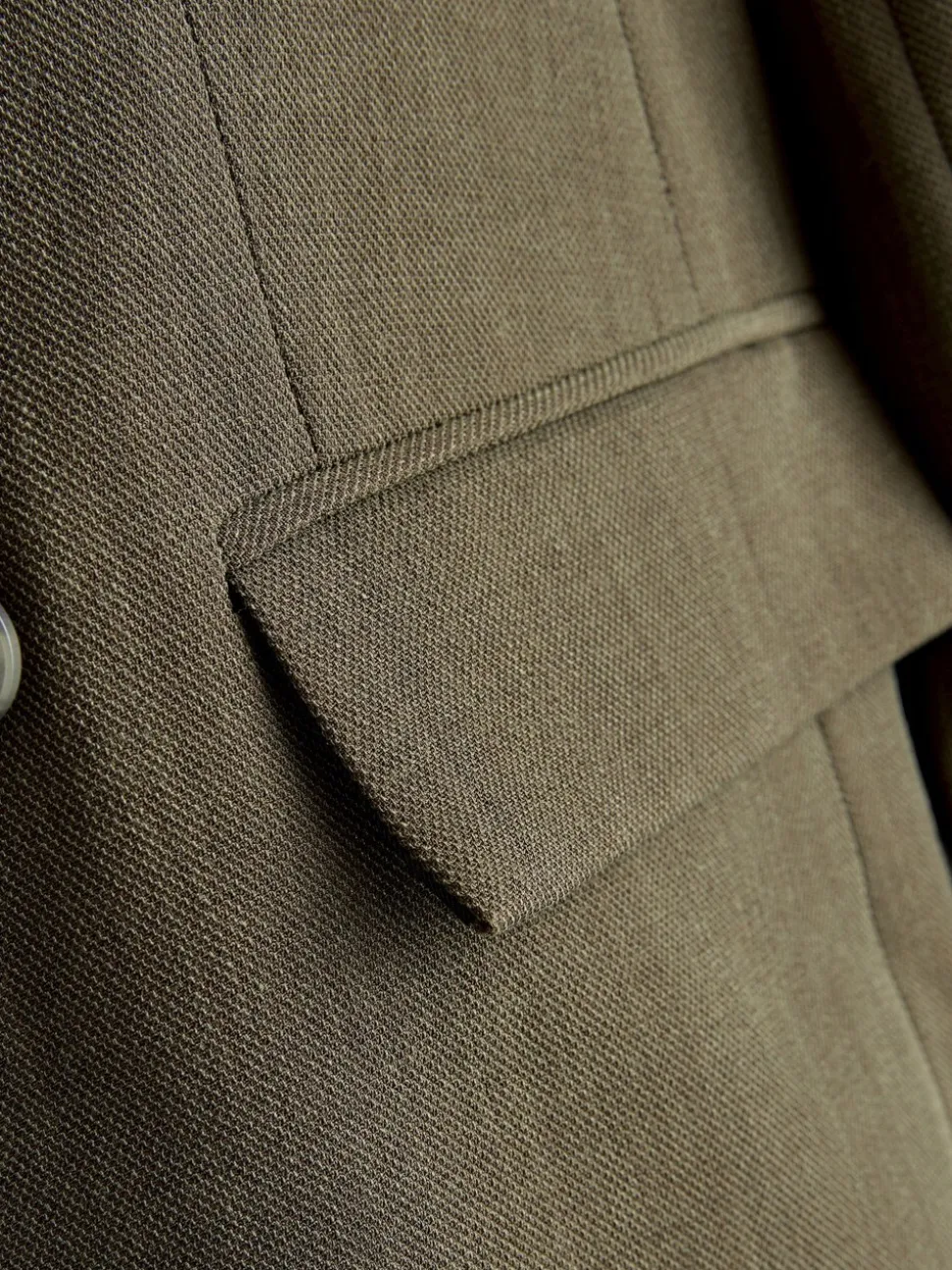 Kakigroen - Relaxed Crosshatch Blazer