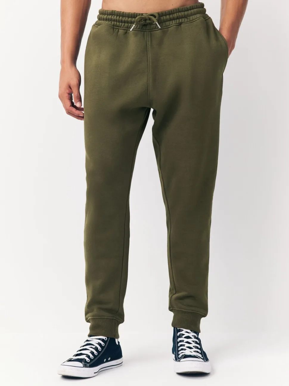 Kakigroen - Slim Fit - Slim Fit Brushback Heavyweight Joggers
