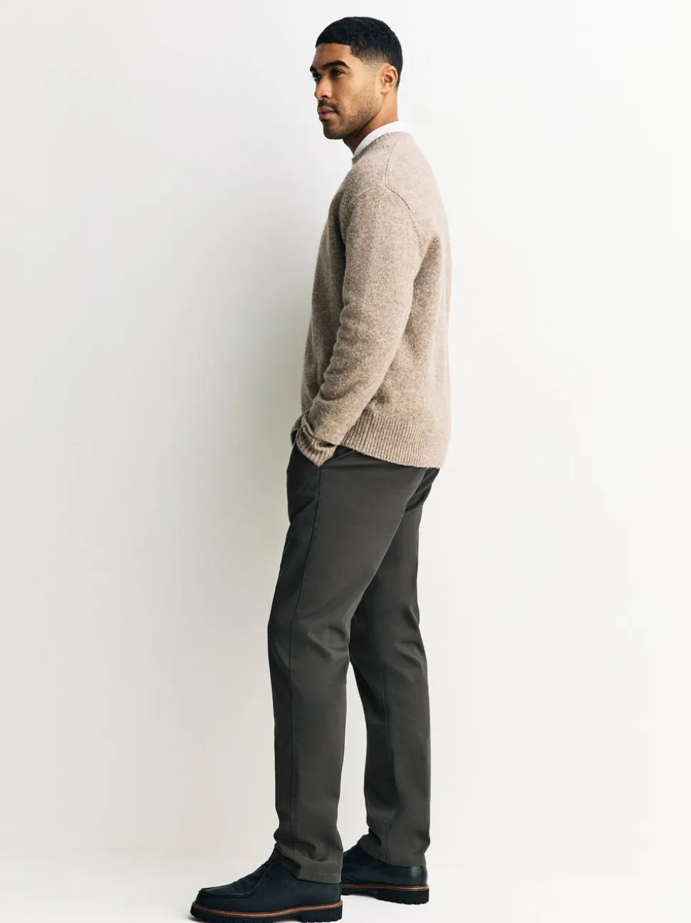 Kakigroen - Slim Fit - Stretchy chino