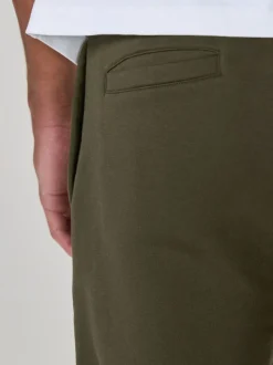 Kakigroen - Straight fit - Relaxed Fit Brushback Heavyweight Joggers