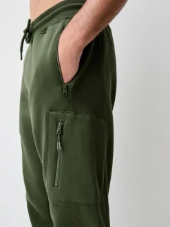 Kakigroen - Utility Brushback Heavyweight Cargo Joggers