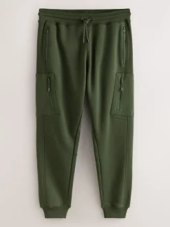 Kakigroen - Utility Brushback Heavyweight Cargo Joggers