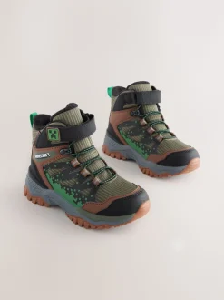 Kakigroen - Waterbestendige Minecraft-wandelschoenen