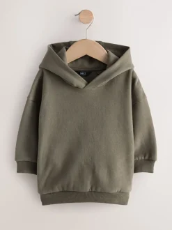 Kakigroen - Zachte hoodie met lange mouwen (3mnd-7jr)