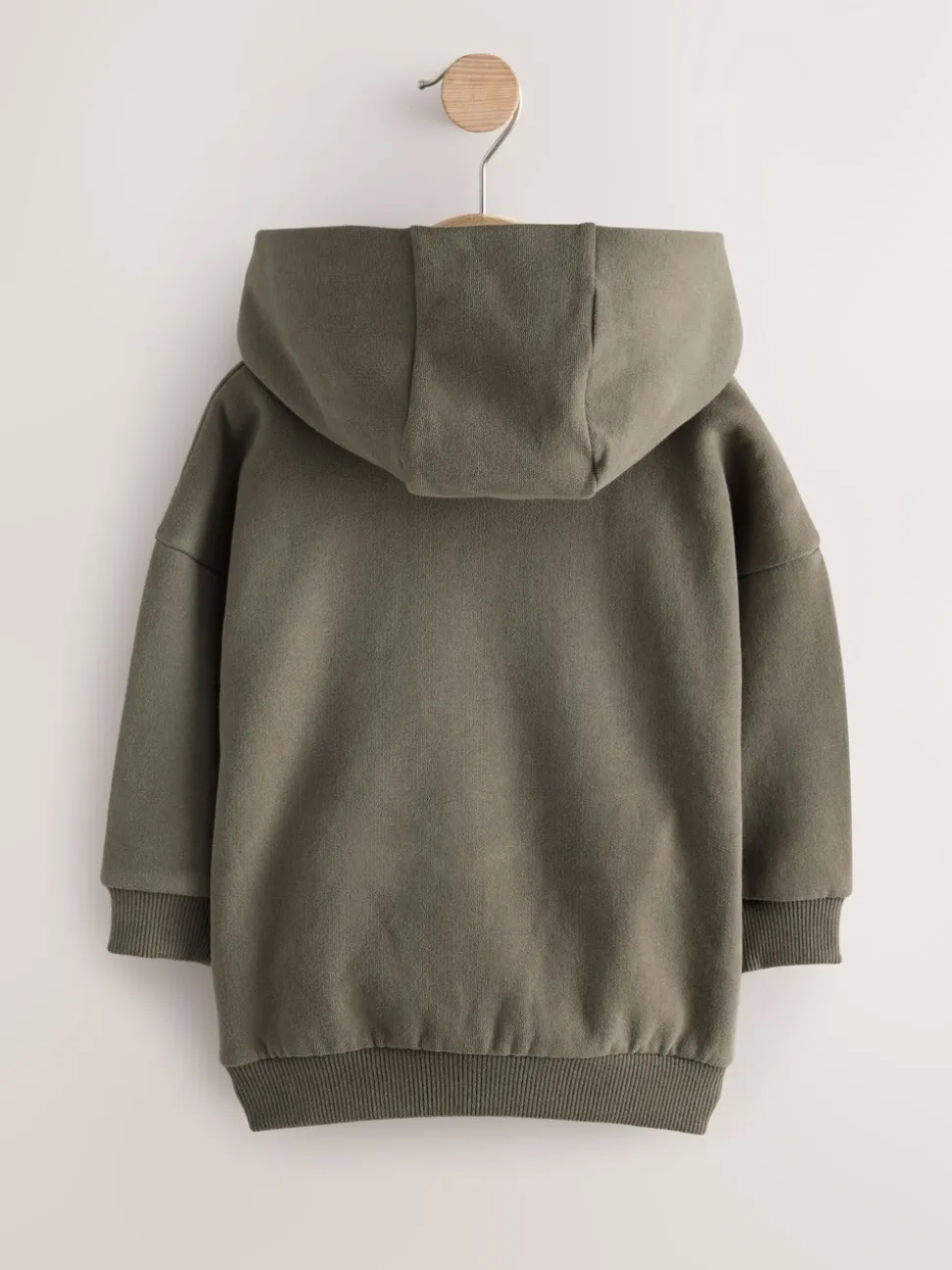 Kakigroen - Zachte hoodie met lange mouwen (3mnd-7jr)