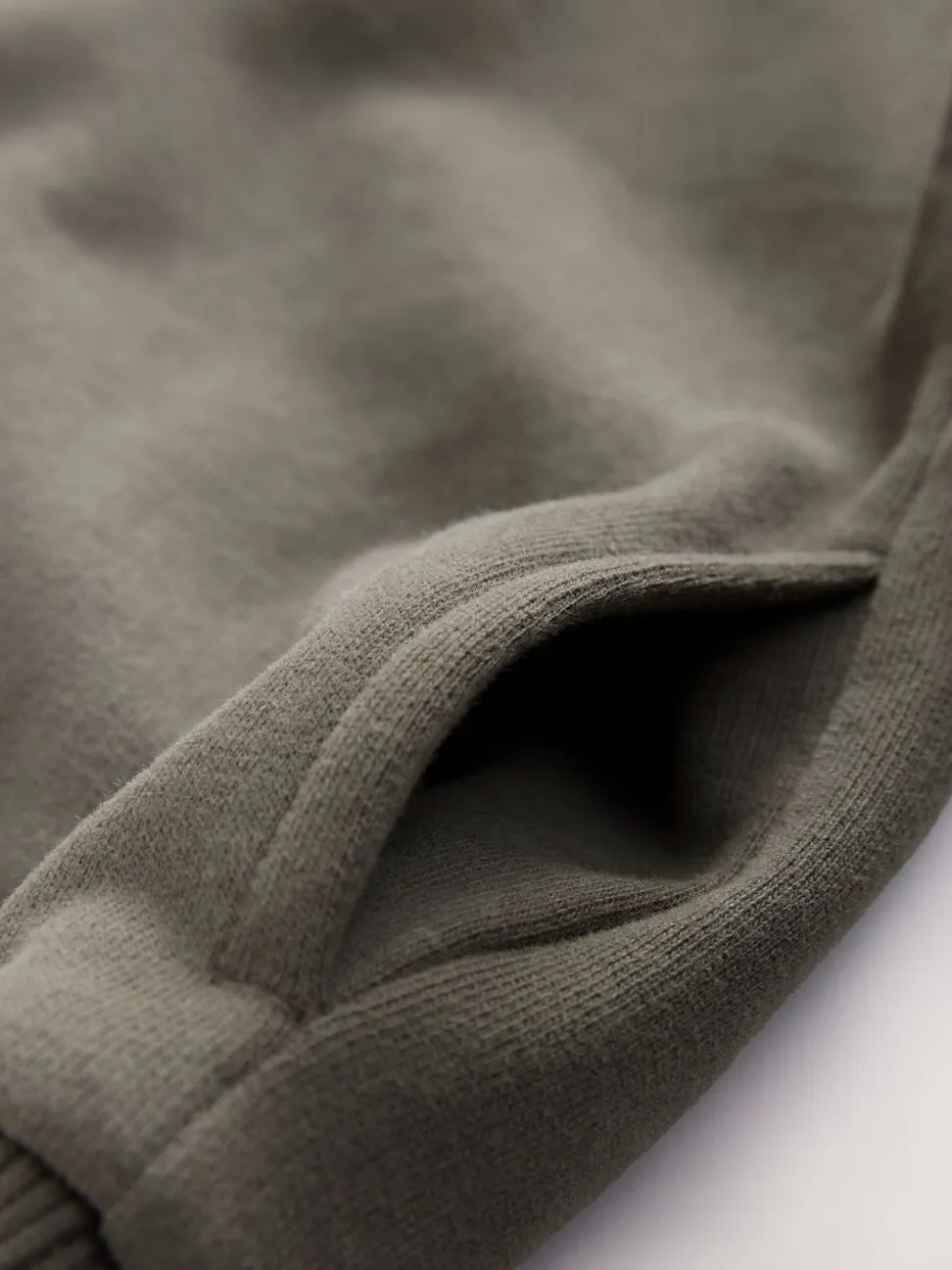 Kakigroen - Zachte hoodie met lange mouwen (3mnd-7jr)