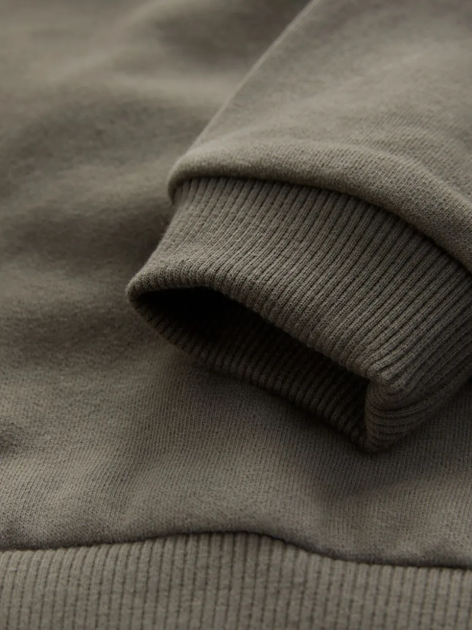 Kakigroen - Zachte hoodie met lange mouwen (3mnd-7jr)