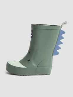 Kakigroen dinosaurus - JoJo Maman Bébé Character Wellies