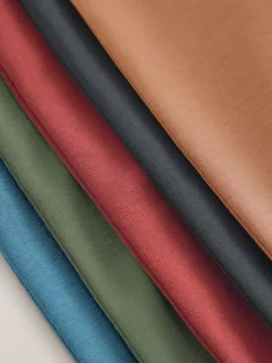 Kakigroen/blauw/rood - Verpakking van 5 joggingbroeken (3mnd-7jr)