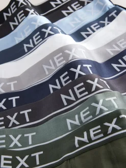 Kern grijs/groen - Hipster boxers van katoenrijke mix
