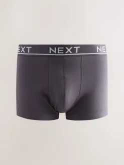 Kern grijs/groen - Hipster boxers van katoenrijke mix