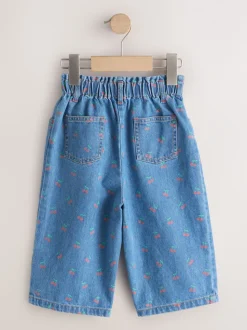 Kersenprint - Jeans met wijde pijpen (3 mnd-7 jr)
