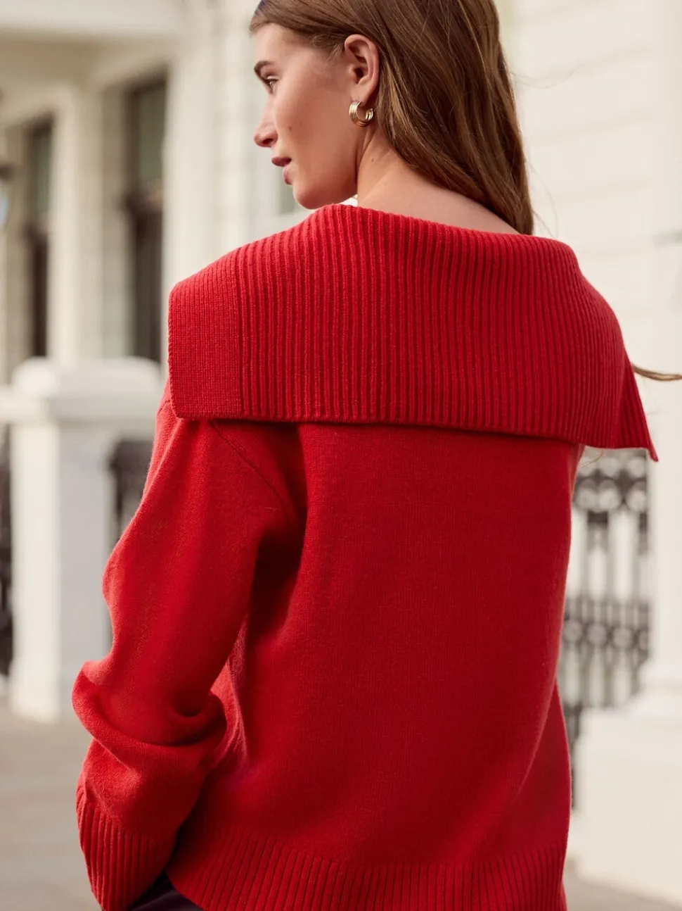 Kersrood - N.Premium 100% Lambswool Sailor Collar Jumper