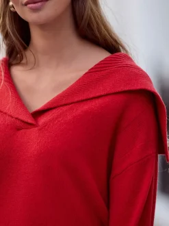 Kersrood - N.Premium 100% Lambswool Sailor Collar Jumper