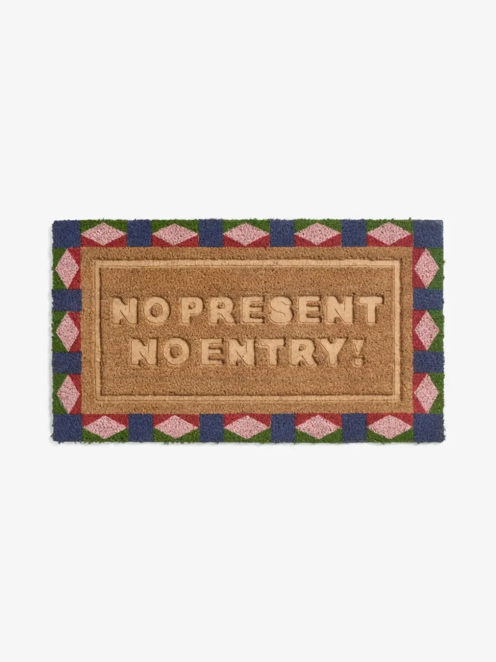Kerstmis Geen Cadeauslogan Kokos Deurmat