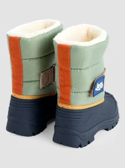 Khaki - JoJo Maman Bébé - Behaaglijke sneeuwlaarzen