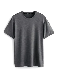 Khakigroen/leigrijs/zwart - T-shirt met korte mouwen - Actieve Gym Mesh Vesten 3 Pack