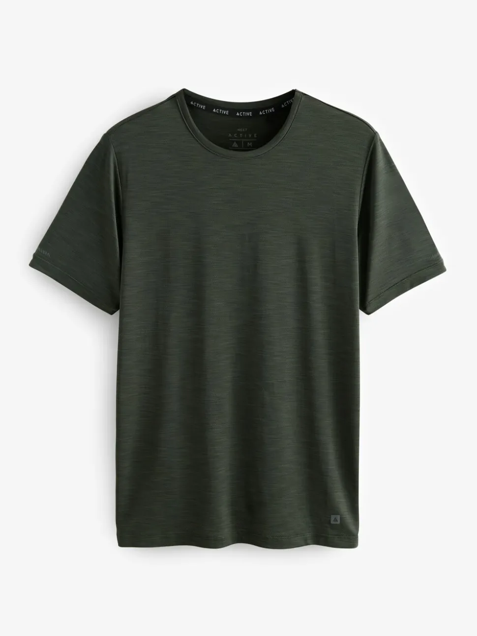 Khakigroen/leigrijs/zwart - T-shirt met korte mouwen - Actieve Gym Mesh Vesten 3 Pack