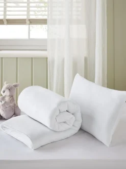 Kinderdekbed- en kussenset Simply Soft voor kleine kinderen