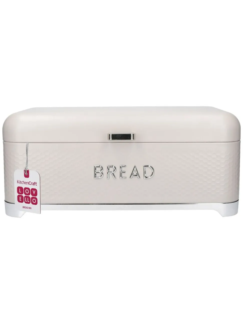 Kitchencraft Textured Bread Bin Sleek Storage