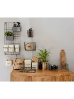 Kitchencraft Vintage Style Stackable Metal Wine Rack