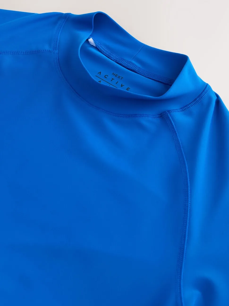 Kobaltblauw - Actief rash vest met korte mouwen