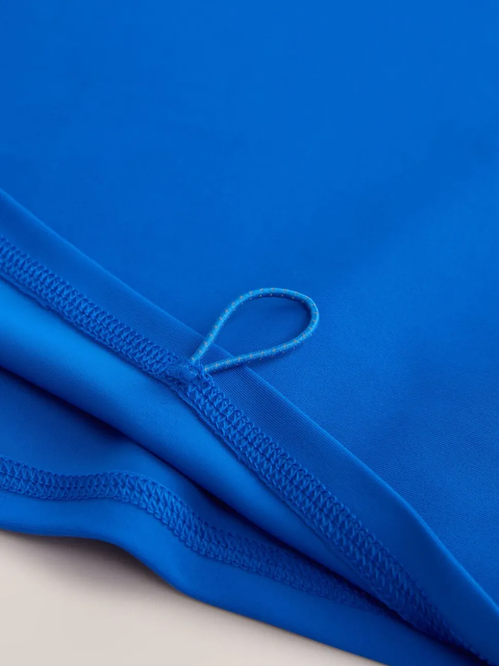Kobaltblauw - Actief rash vest met korte mouwen