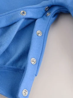 Kobaltblauw - Baby joggingromper (0mnd-3jr)